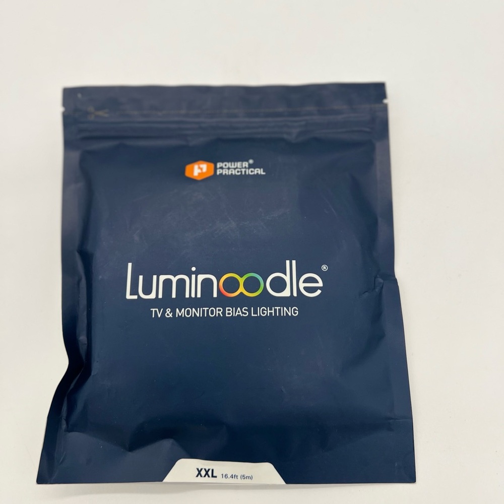 Luminoodle Tv And Monitor Bias Lighting Power Practical  XXL 16.4 FT (5M)